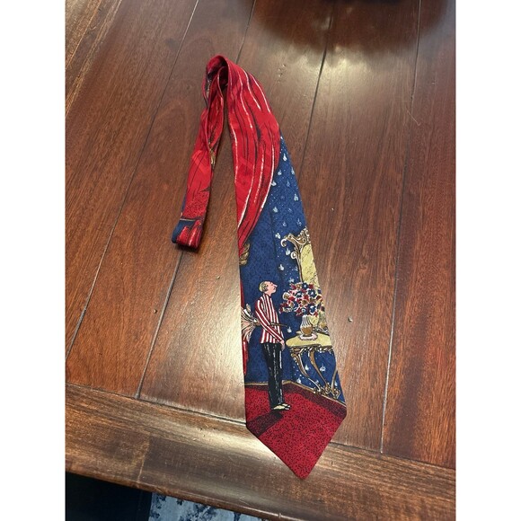 Emilio Romano 100% Silk Handmade in Italy Neck Tie - Picture 1 of 4